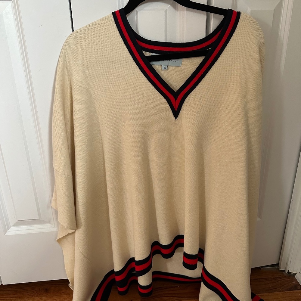 Tuckernuck cream poncho